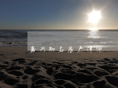 嘉兴知名房产律师 嘉兴知名房产律师