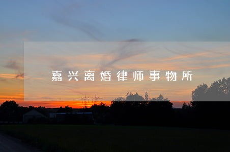 嘉兴离婚律师事物所 嘉兴离婚律师事物所