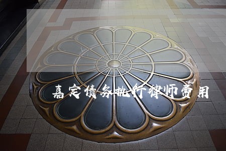 嘉定债务执行律师费用 嘉定债务执行律师费用