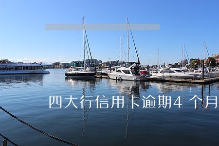 四大行信用卡逾期4个月 四大行信用卡逾期4个月