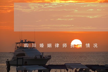 四川婚姻律师费用情况 四川婚姻律师费用情况