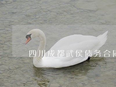 四川成都武侯债务合同律师 四川成都武侯债务合同律师