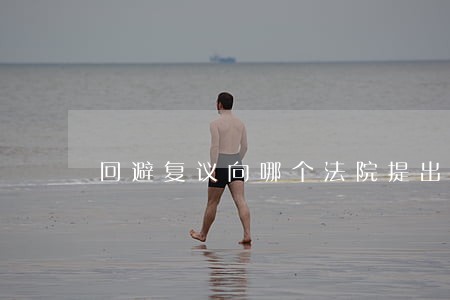 回避复议向哪个法院提出 回避复议向哪个法院提出