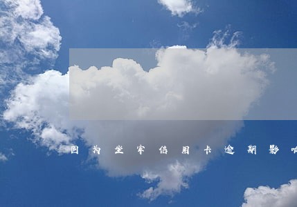 因为坐牢信用卡逾期影响征信 因为坐牢信用卡逾期影响征信