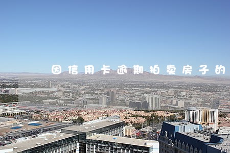因信用卡逾期拍卖房子的多吗