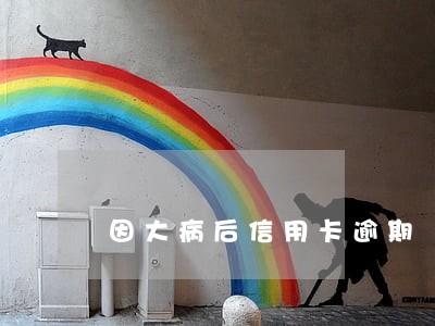 因大病后信用卡逾期 因大病后信用卡逾期