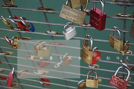 因此妻子就去法院起诉丈夫 因此妻子就去法院起诉丈夫