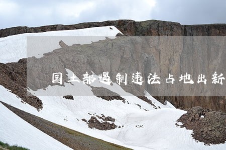 国土部遏制违法占地出新举措 国土部遏制违法占地出新举措