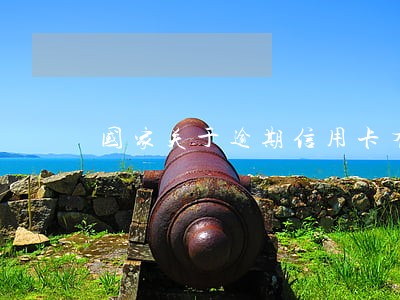 国家关于逾期信用卡有关规定