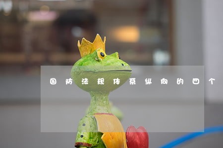 国防法规体系纵向的四个层次 国防法规体系纵向的四个层次