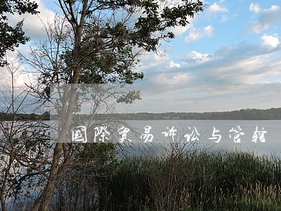 国际贸易诉讼与管辖 国际贸易诉讼与管辖