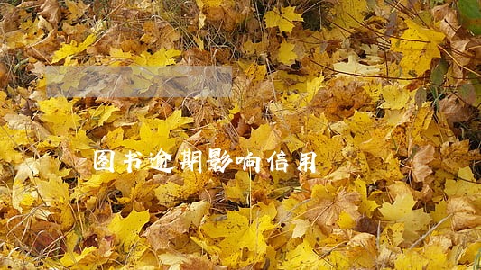 图书逾期影响信用 图书逾期影响信用