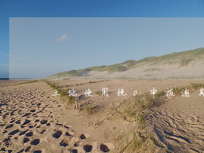 土地使用税0申报逾期 土地使用税0申报逾期