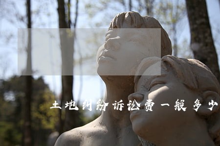 土地纠纷诉讼费一般多少钱 土地纠纷诉讼费一般多少钱
