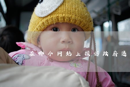 在哪个网站上投诉政府违法 在哪个网站上投诉政府违法