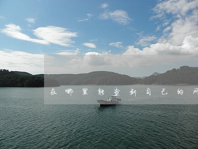 在哪里能查到自己的网贷逾期 在哪里能查到自己的网贷逾期