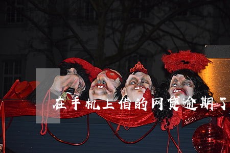 在手机上借的网贷逾期了怎么办 在手机上借的网贷逾期了怎么办
