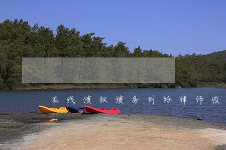 在线债权债务纠纷律师收费 在线债权债务纠纷律师收费
