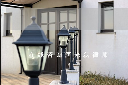 在线咨询唐光磊律师