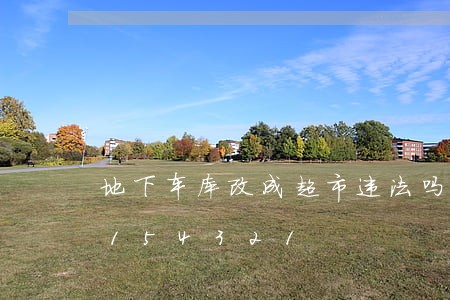 地下车库改成超市违法吗/2023013154321 地下车库改成超市违法吗/2023013154321