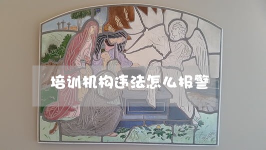 培训机构违法怎么报警 培训机构违法怎么报警