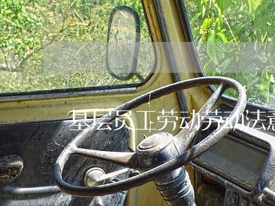 基层员工劳动劳动法意识 基层员工劳动劳动法意识