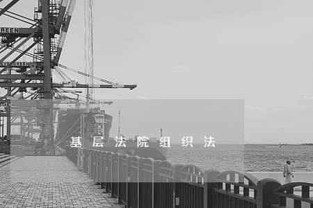 基层法院组织法 基层法院组织法