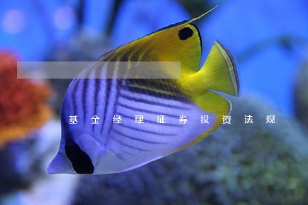 基金经理证券投资法规 基金经理证券投资法规