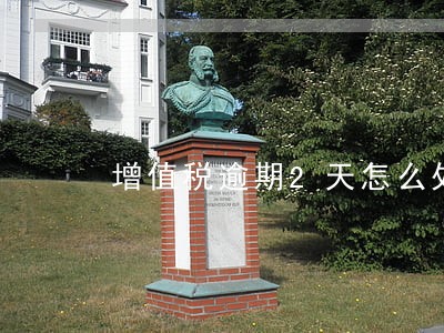 增值税逾期2天怎么处理 增值税逾期2天怎么处理