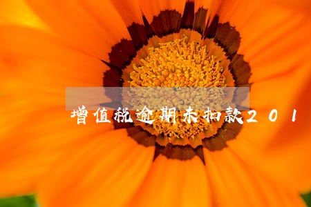 增值税逾期未扣款2018 增值税逾期未扣款2018