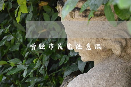 增强市民宪法意识 增强市民宪法意识