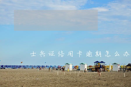 士兵证信用卡逾期怎么办