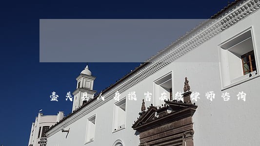 壶关县人身损害在线律师咨询 壶关县人身损害在线律师咨询