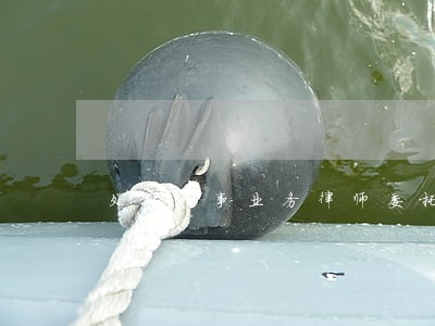 处理刑事业务律师委托咨询