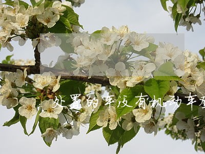 处置的车没有机动车登记证 处置的车没有机动车登记证