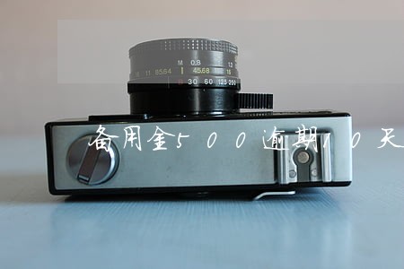 备用金500逾期10天后果