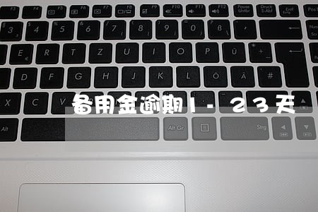 备用金逾期1-23天 备用金逾期1-23天