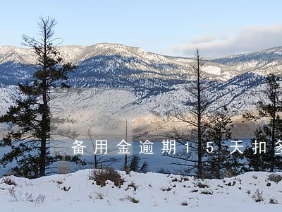 备用金逾期15天扣多少芝麻分 备用金逾期15天扣多少芝麻分