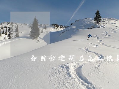 备用金逾期后怎么恢复500额度 备用金逾期后怎么恢复500额度
