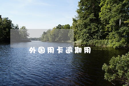 外国用卡逾期用
