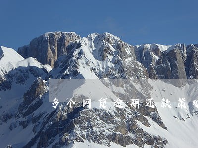 多个网贷逾期还款策略