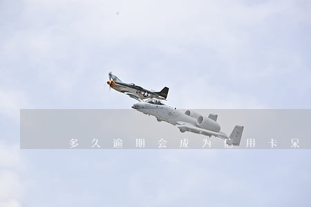 多久逾期会成为信用卡呆账