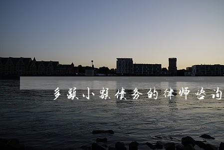多头小额债务的律师咨询怎么做 多头小额债务的律师咨询怎么做