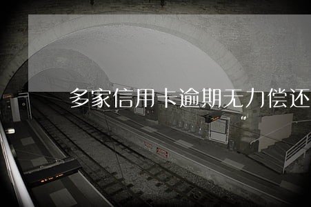 多家信用卡逾期无力偿还怎么办