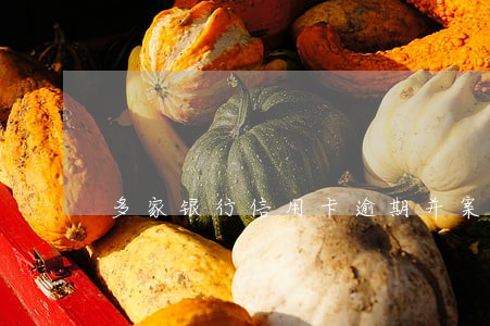 多家银行信用卡逾期并案 多家银行信用卡逾期并案