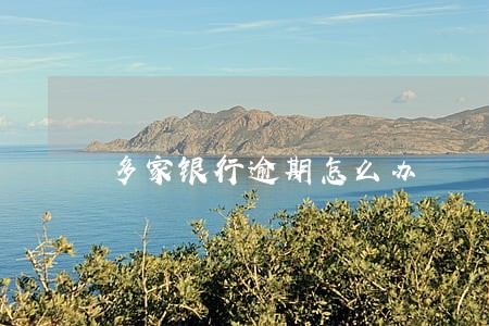 多家银行逾期怎么办 多家银行逾期怎么办