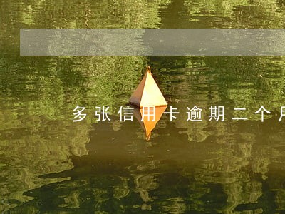 多张信用卡逾期二个月怎么办 多张信用卡逾期二个月怎么办