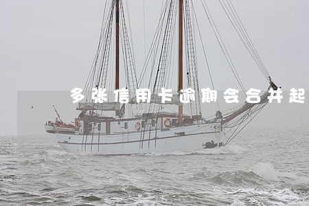 多张信用卡逾期会合并起诉吗