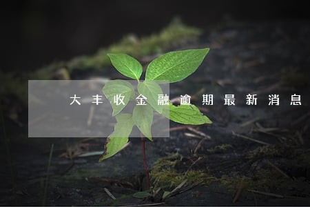大丰收金融逾期最新消息6 大丰收金融逾期最新消息6