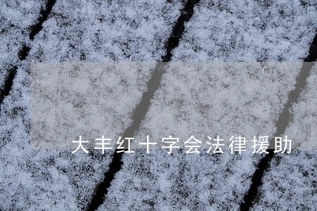 大丰红十字会法律援助 大丰红十字会法律援助